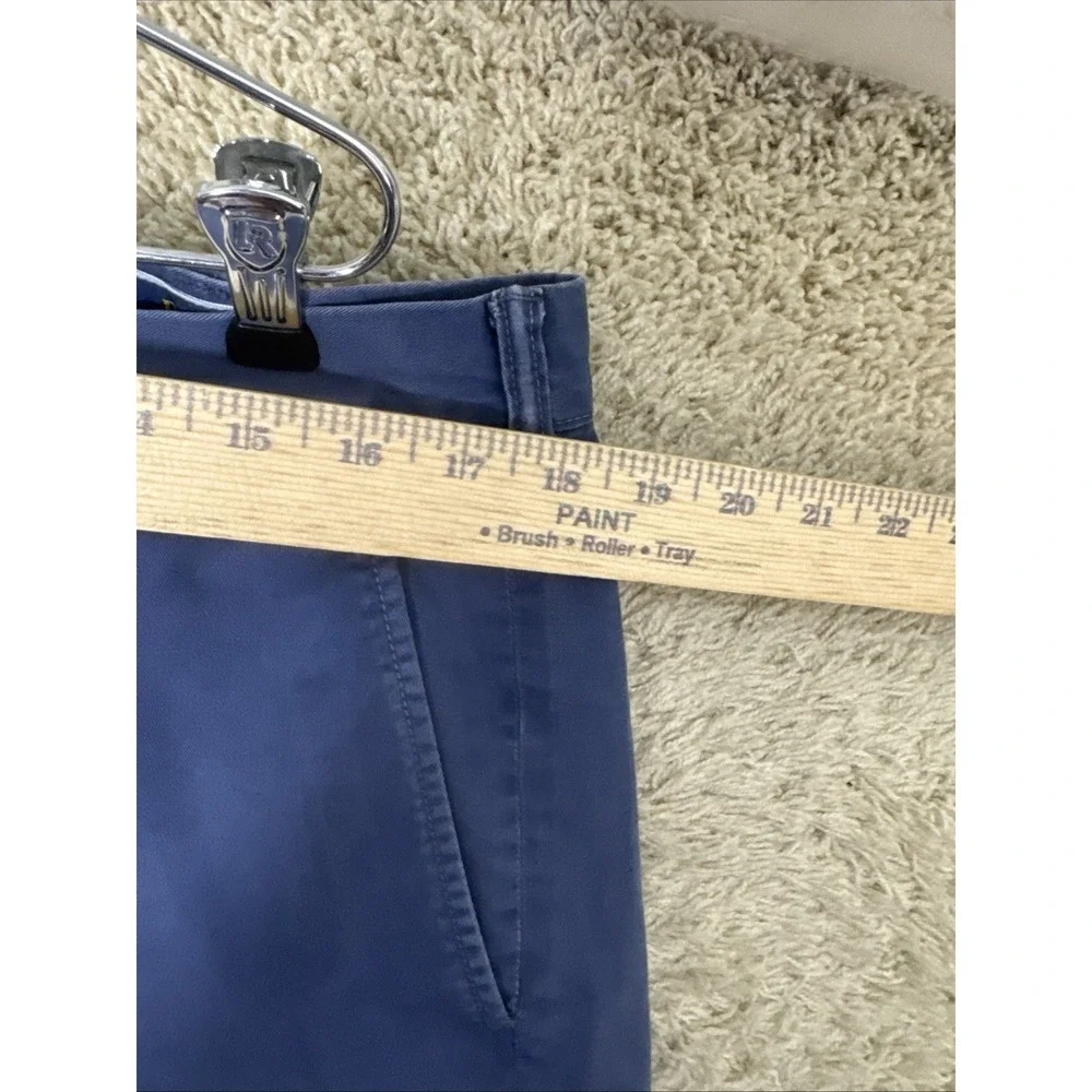 Polo‎ Ralph Lauren Chino Pants Mens 36x32 Blue Stretch Slim Fit Preppy Coastal